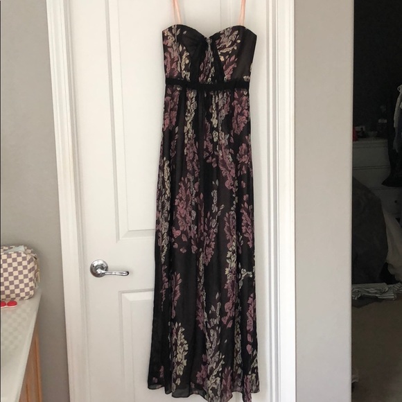 BCBGMaxAzria Dresses & Skirts - BCBG Max Azria Floral Gown